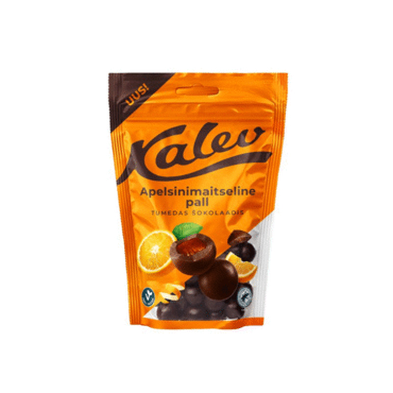 Dražee apelsinimaitseline pall KALEV140g