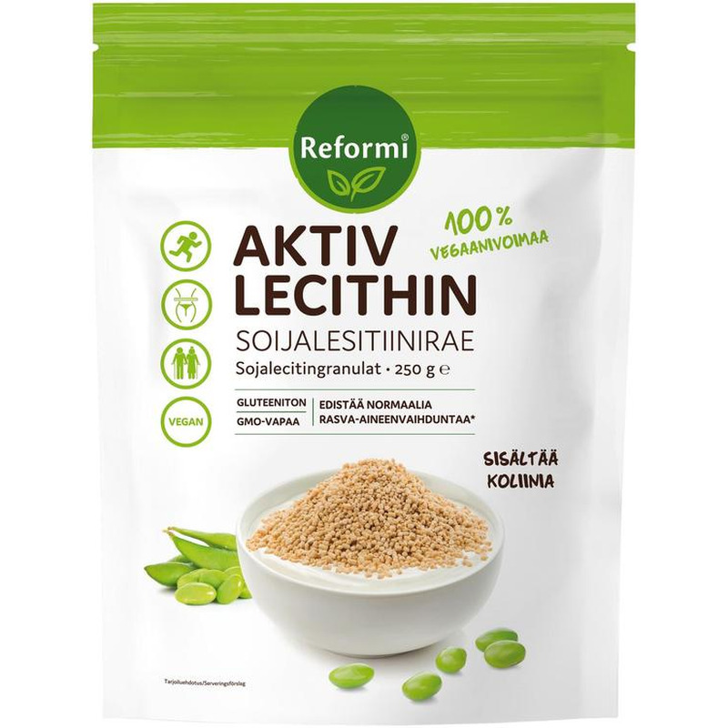 Sojaletsitiini graanulid, REFORMI, 250 g