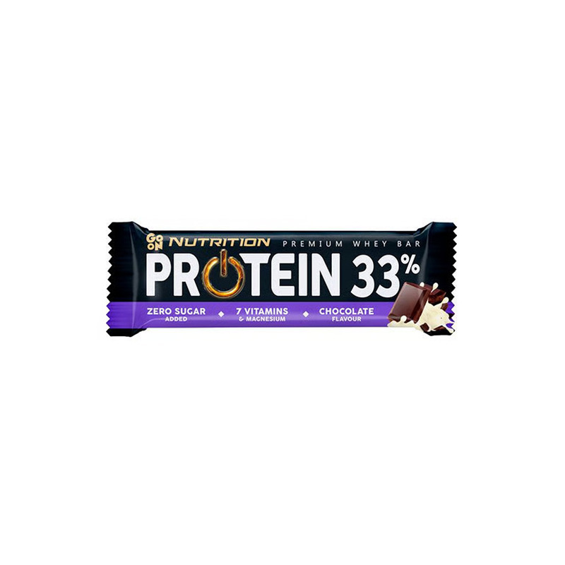 Proteiinibatoon GO ON NUTRITION 33% šokolaadimaitseline 50 g