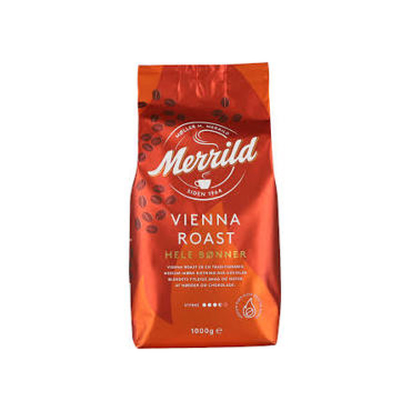 Kohvioad MERRILD Vienna Roast 1kg