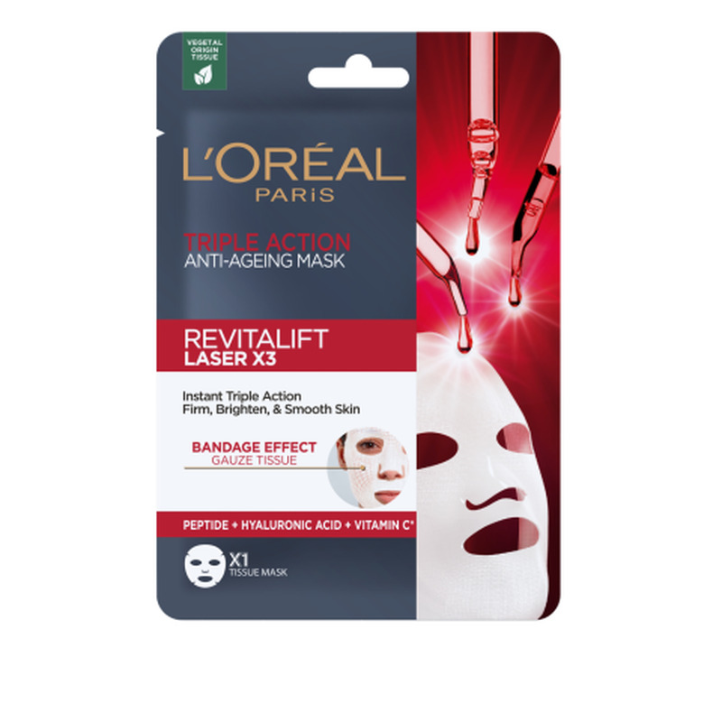 Loreal Paris Revitalift Laser kolmekordse toimega vananemisvastane mask 28g