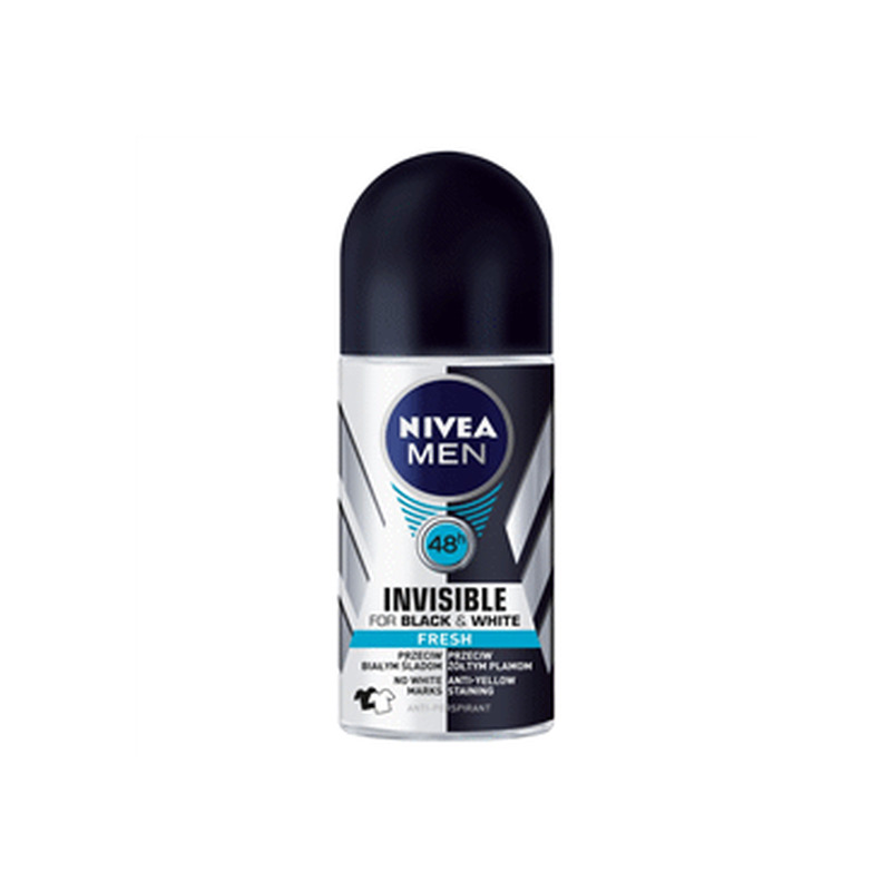 Rulldeo NIVEA MEN B&W Fresh 50ml