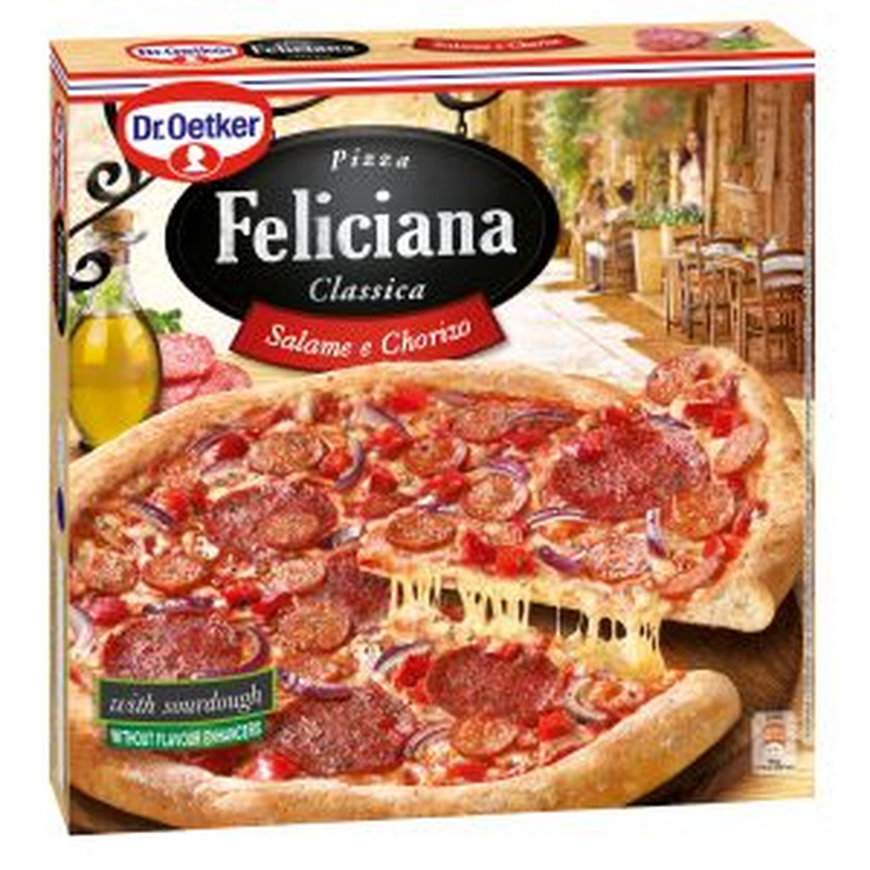Dr.Oetker Feliciana pitsa Salaami ja Chorizo 320g