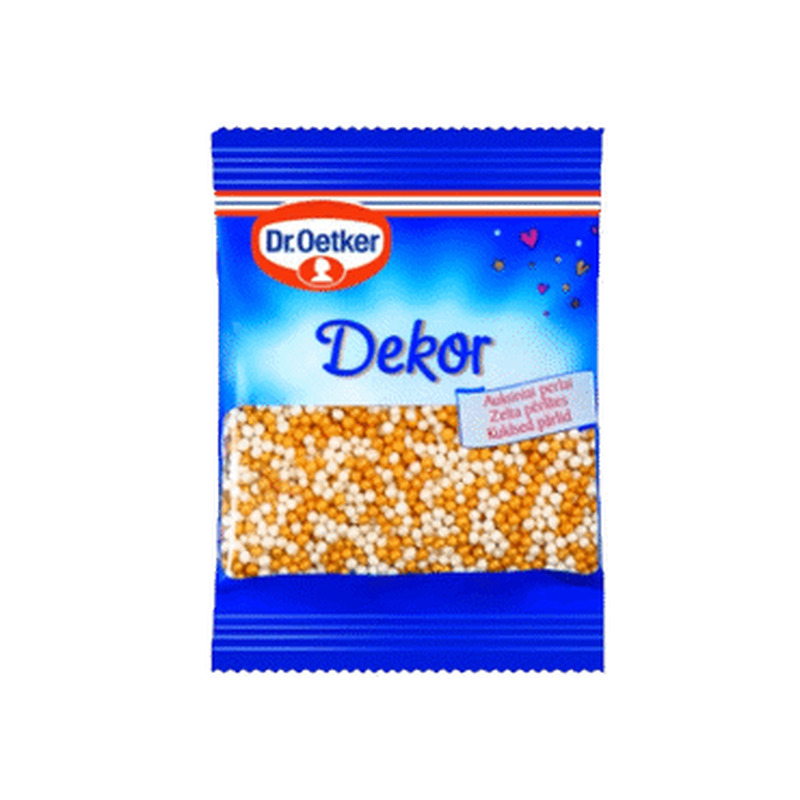 Kuldsed pärlid DR.OETKER 10g