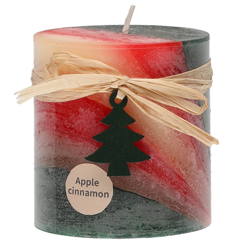 POLAR Lõhnaküünal 7x7,5cm Apple&Cinnamon 40h