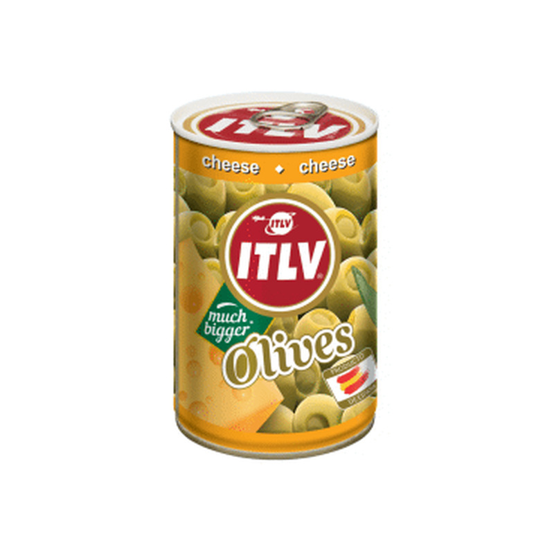Rohelised oliivid juustutäid. ITLV 300g