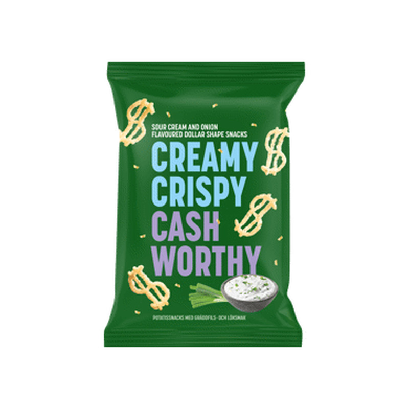 Kartulisnäkid hapuk.sib.Dollar Snack 50g