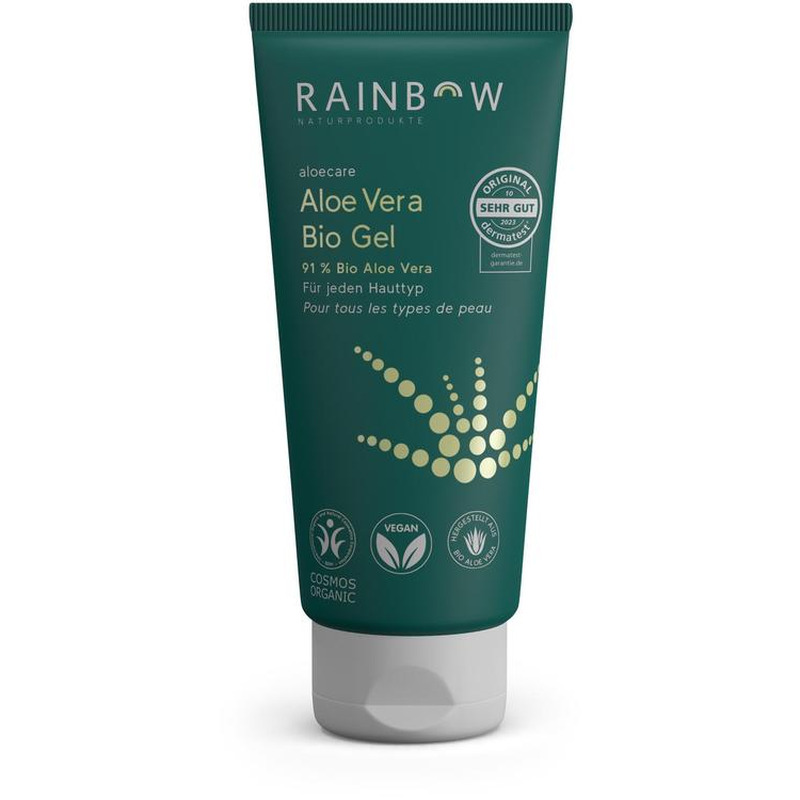Rainbow Aloecare aloe vera õlivaba geel 91% aaloe 100ml