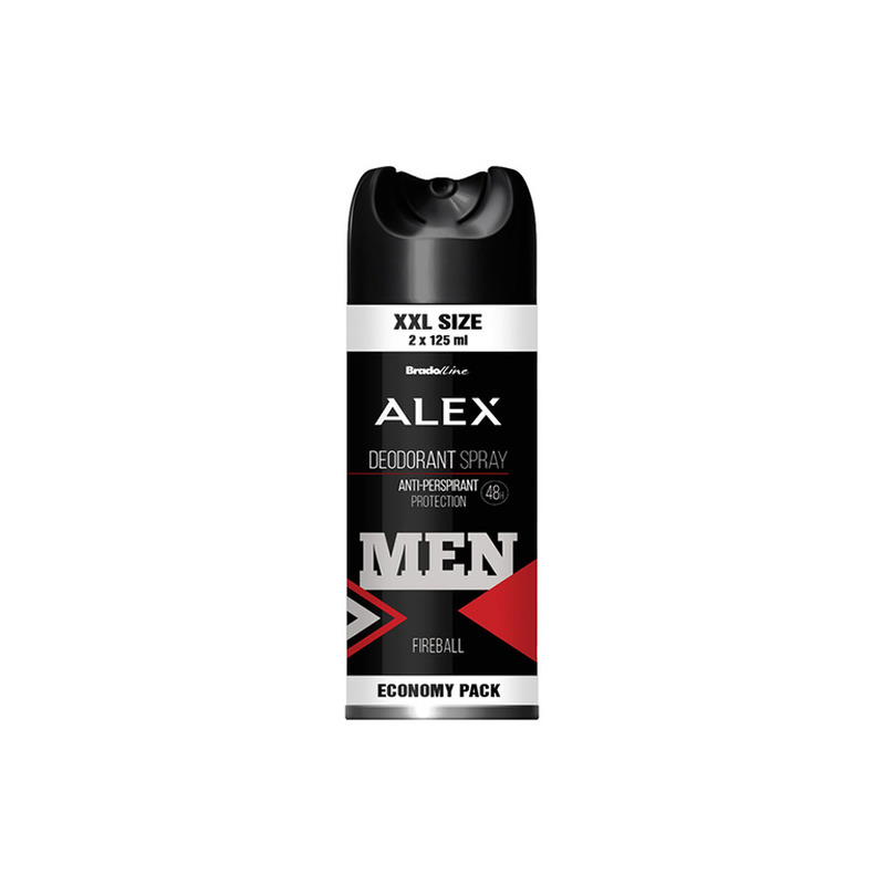 Deospray meestele Alex XXL Fireball 250ml