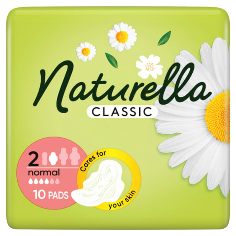 Hügieenisidemed Naturella Classic Normal Plus 10tk