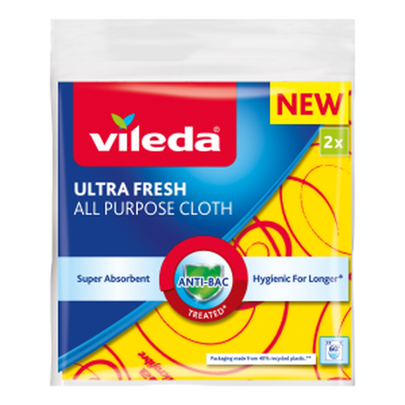 Majapidamislapid Ultra Fresh, VILEDA, 2 tk