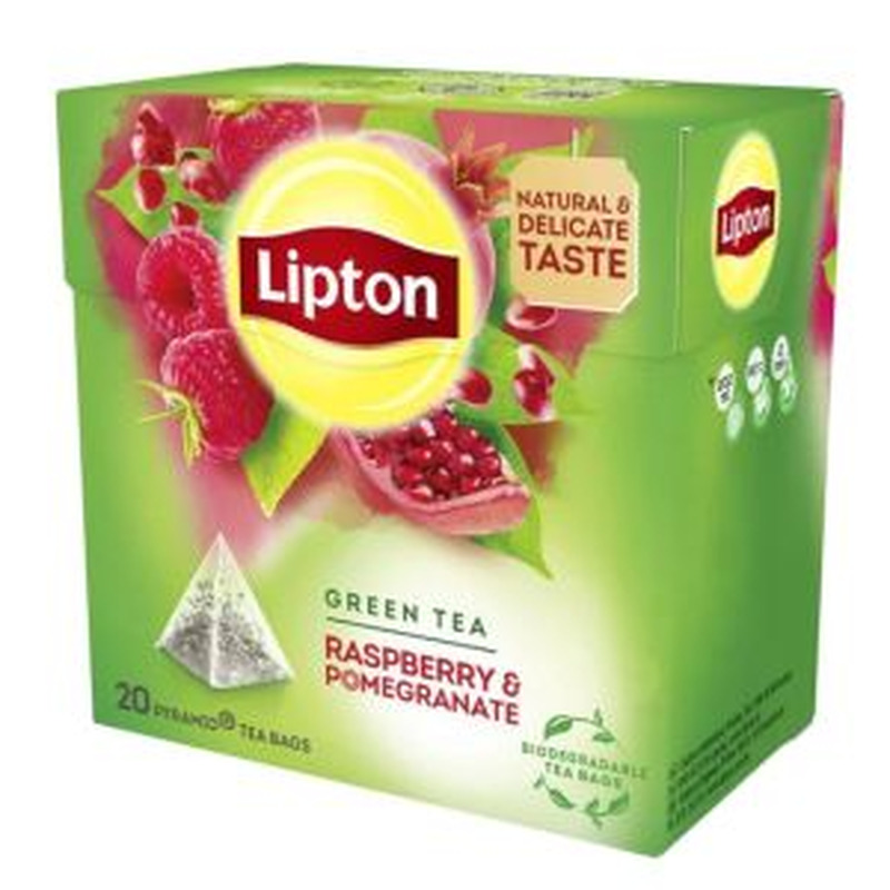 Lipton Roheline Tee Vaarika-Granaatõuna 20tk