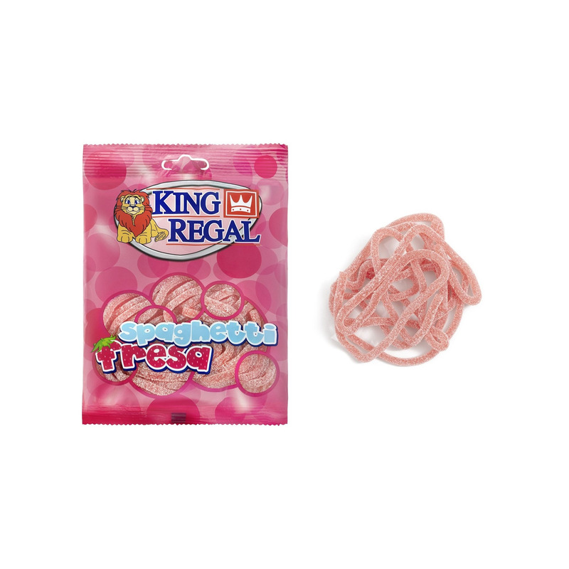 KING REGAL Kummikommid Spagetti fresa 100g