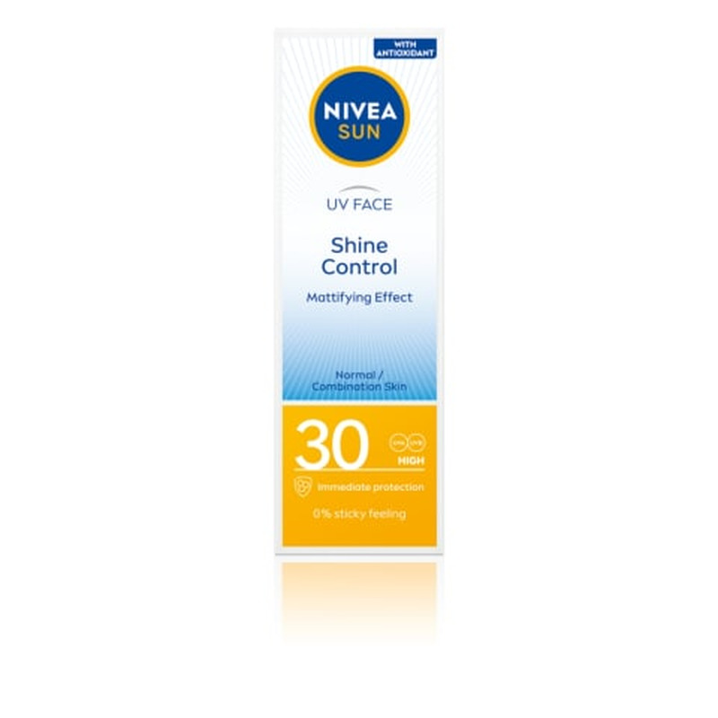Näokreem Nivea Sun UV Face Shine, matistav, päikesekaitsega SPF30 50ml