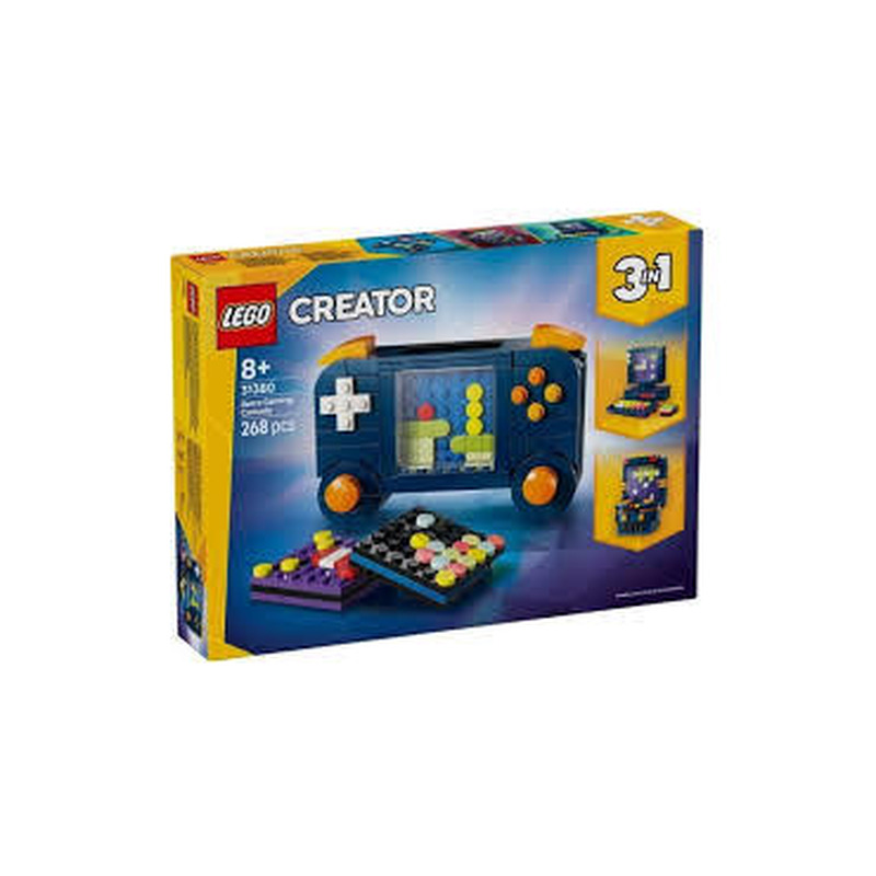 Konstr.LEGO Retro mängukonsool 31380