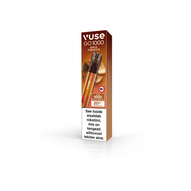 VUSE Go E-sigaret Gold Tobacco 20mg