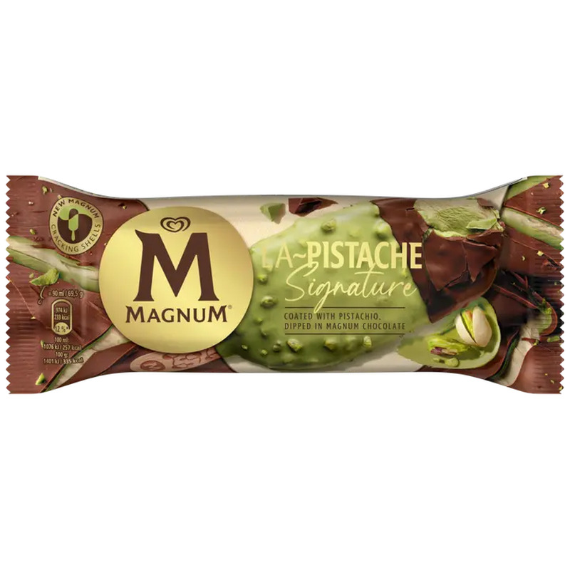 Magnum Pistaatsiamaitseline Pulgajäätis 90 ml/70 g