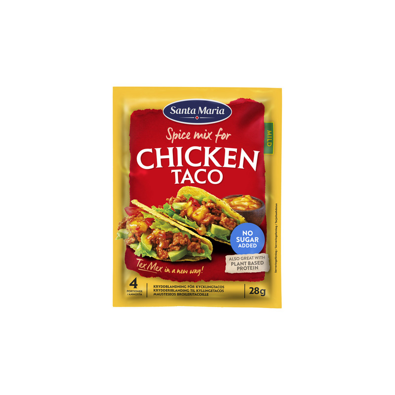 KAST 20tk! SANTA MARIA Taco maitseainesegu kanale 28g