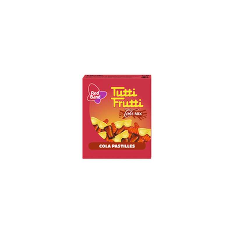 Koolamaitselised närimiskompvekid, TUTTI FRUTTI, 15 g