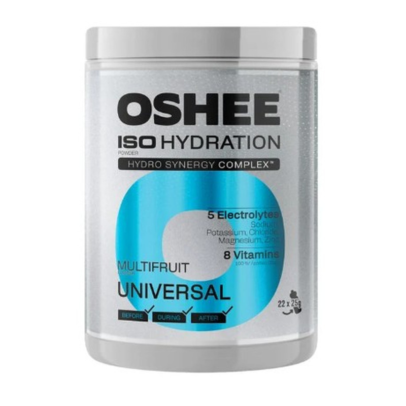 Spordijoogipulber Multifruit Universal, OSHEE, 550 g