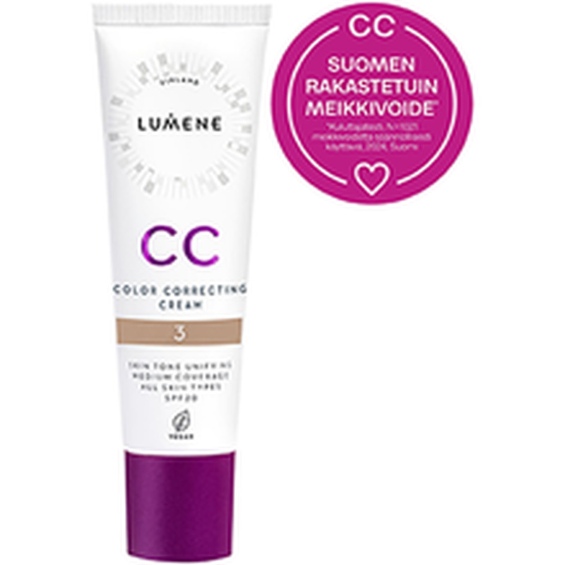 Lumene CC jumestuskreem Color Correcting SPF20 3 30ml
