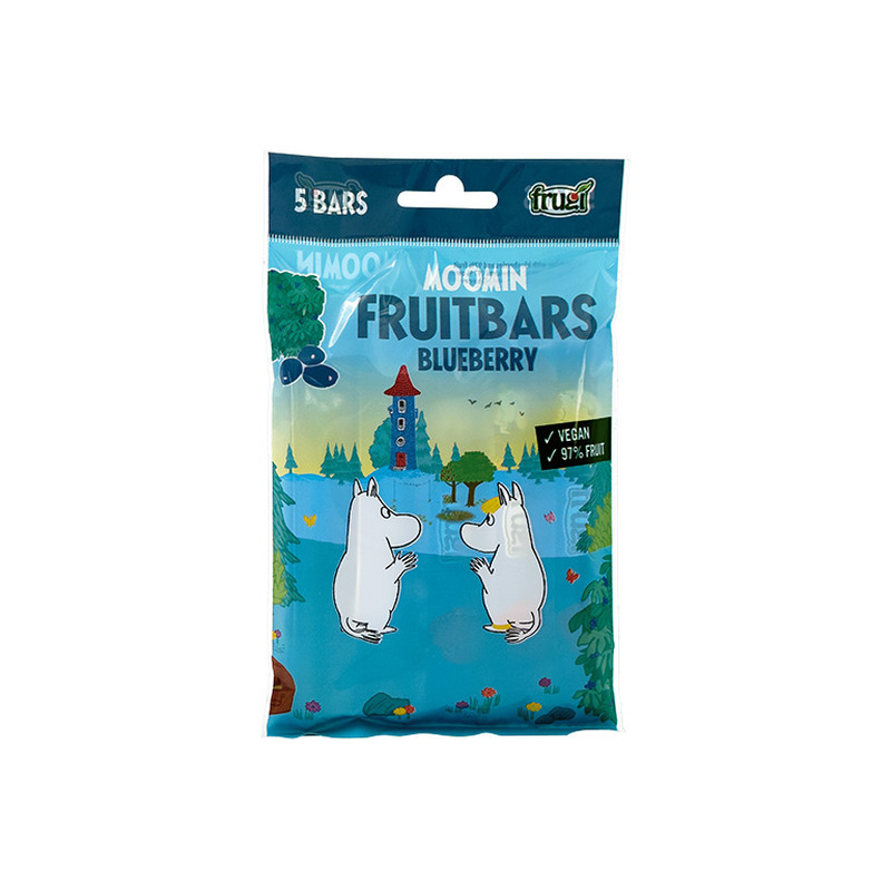 Õuna-mustikamaiused MOOMIN 5x15g