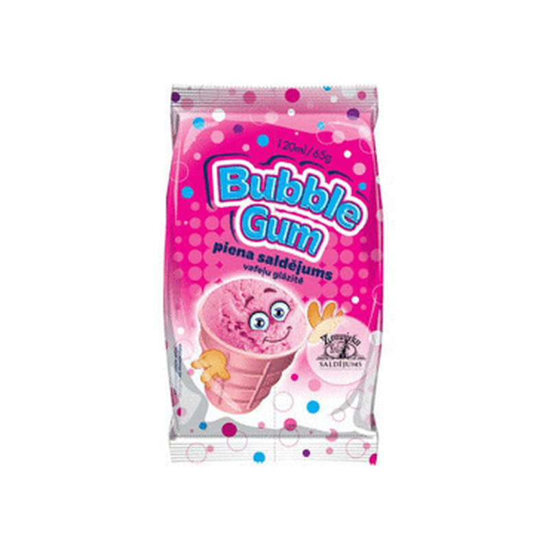 Jäätis Bubble Gum ZEMNIEKU 65g