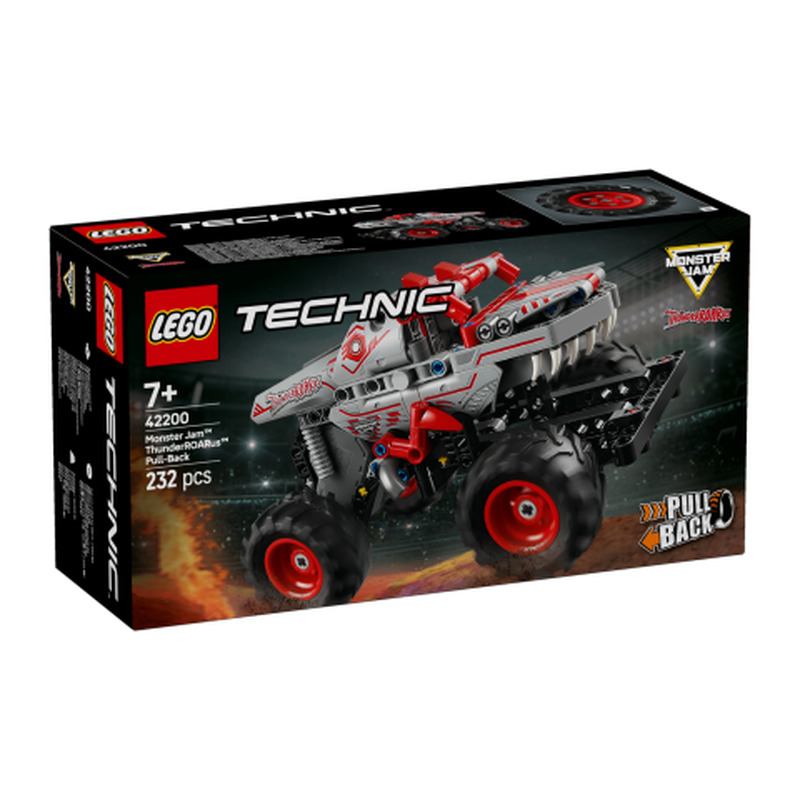 Konstruktor Lego Tagasitõmmatav Monster Jam™ Thunderroarus™ 42200