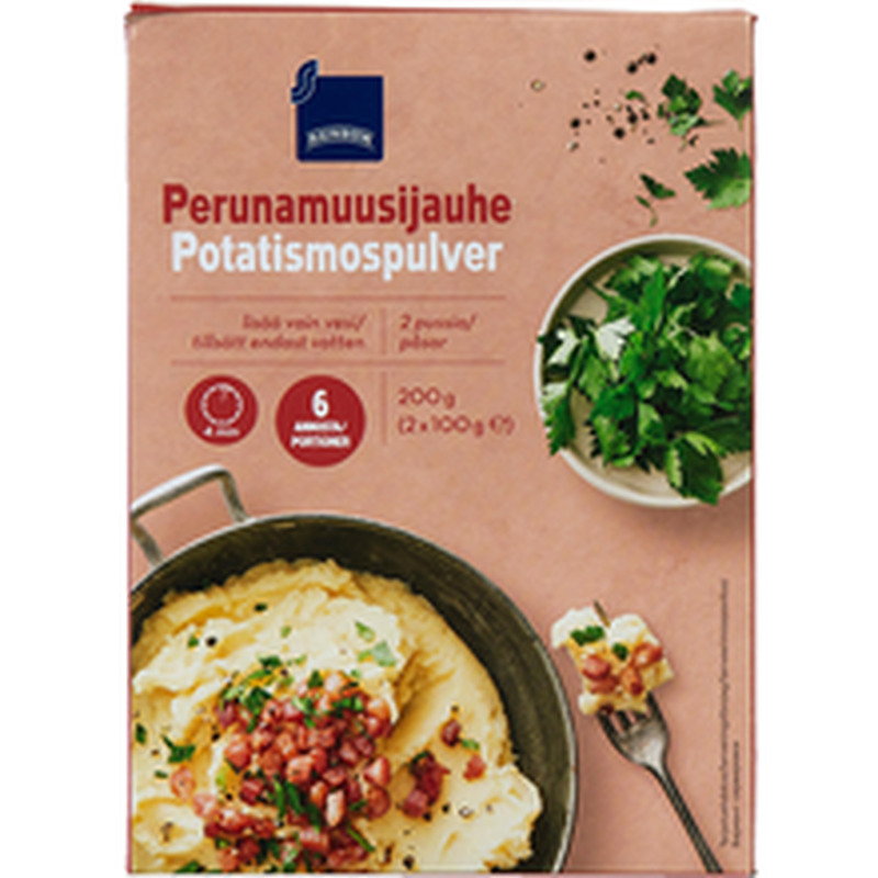 Kartulipüreepulber 2 pakki