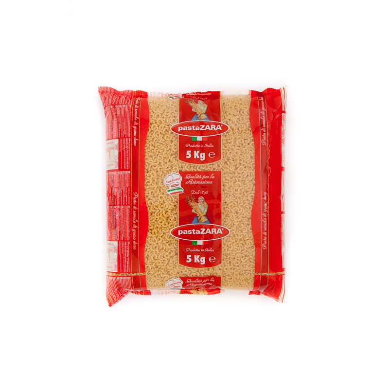 PASTA ZARA Graminga pasta 5kg (väikesed sarvekesed)