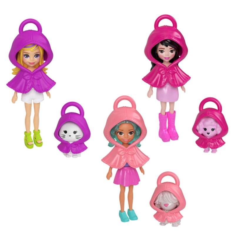 Võtmehoidja Polly Pocket, värv ja kujundus võivad erineda SS26