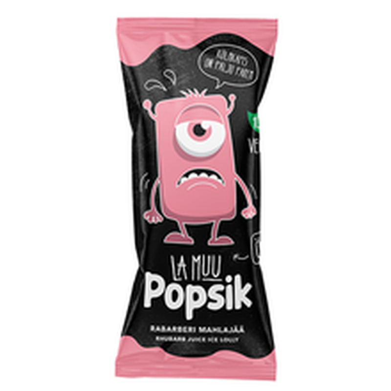 La Muu Rabarberi mahlajää, ÖKO, VEGAN, 65 g65 ml