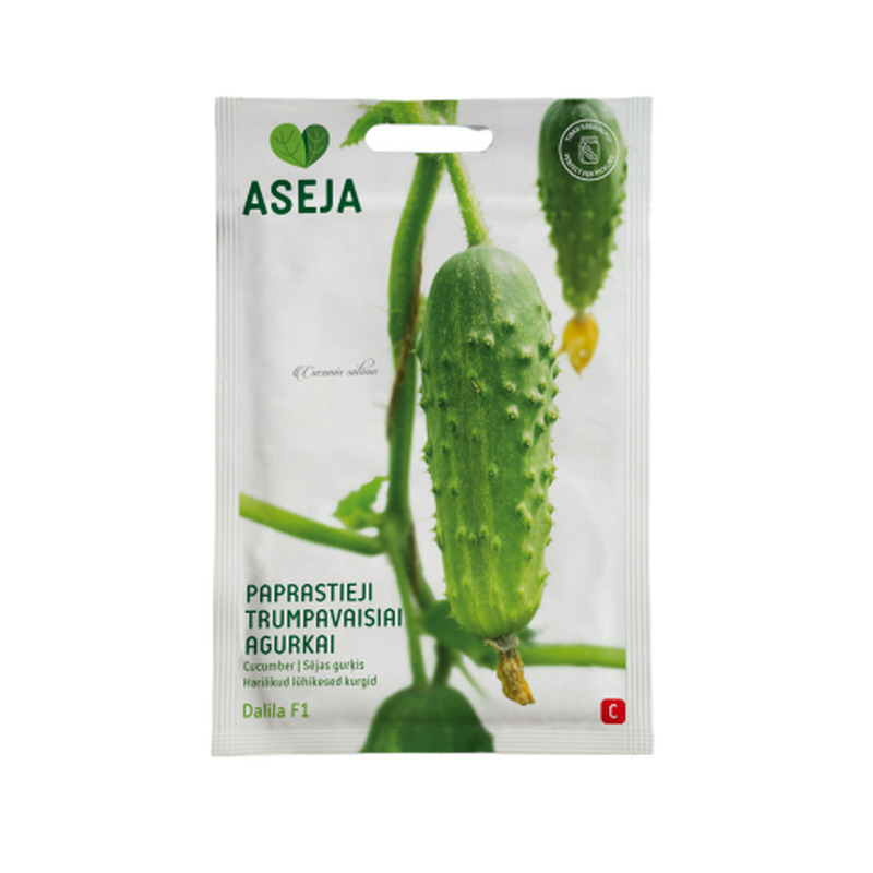 Tavalised lühikese viljaga kurgid Dalila Aseja 1g 20-0508 (C)