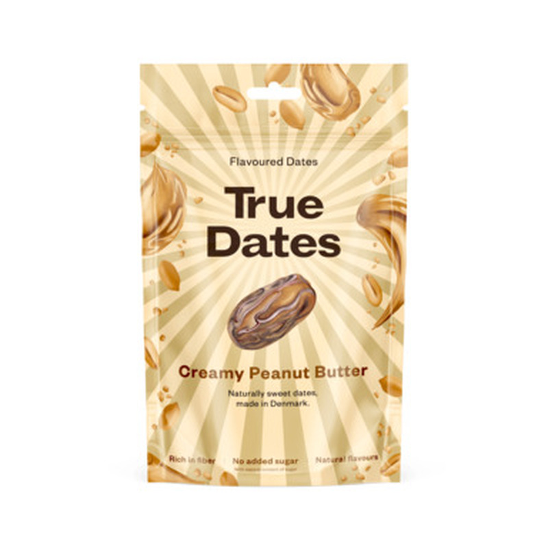 TRUE DATES Datlid Creamy Peanut Butter 100g