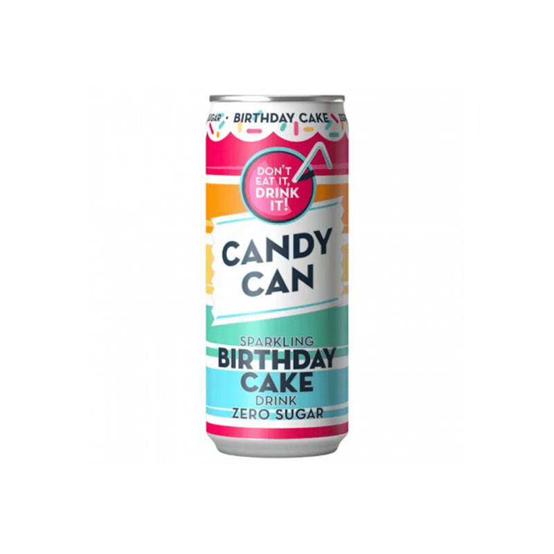 Karboniseeritud karastusjook CANDY CAN, maasika-vaniljemaitseline, 0,33L