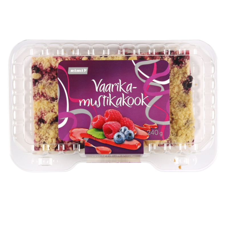 Vaarika-mustikakook Rimi 240g