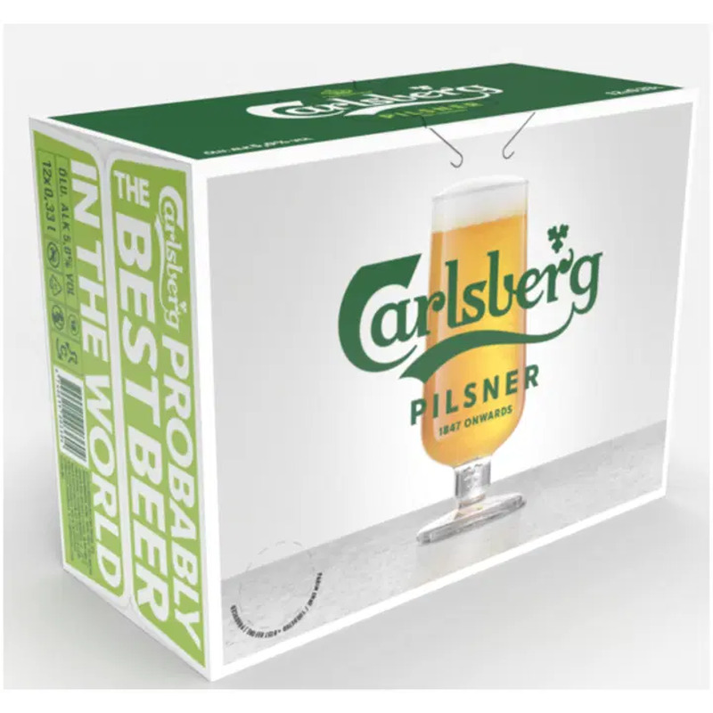 Carlsberg kohver MP12, CARLSBERG, 12x330 ml purk