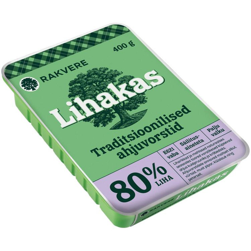Ahjuvorst Lihakas, RAKVERE, 400 g