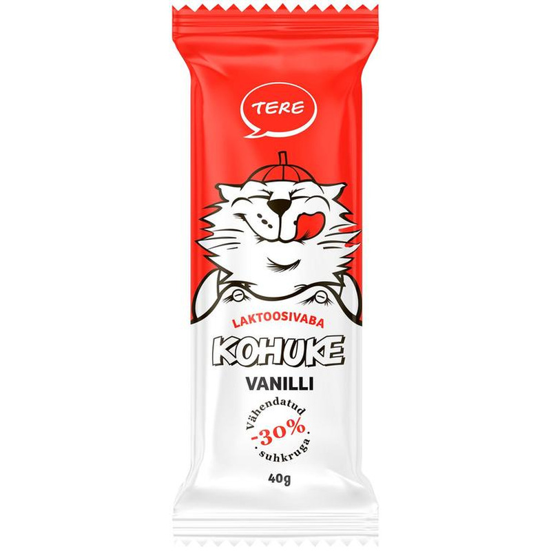 Tere Kohuke vanilli laktoosivaba 40g