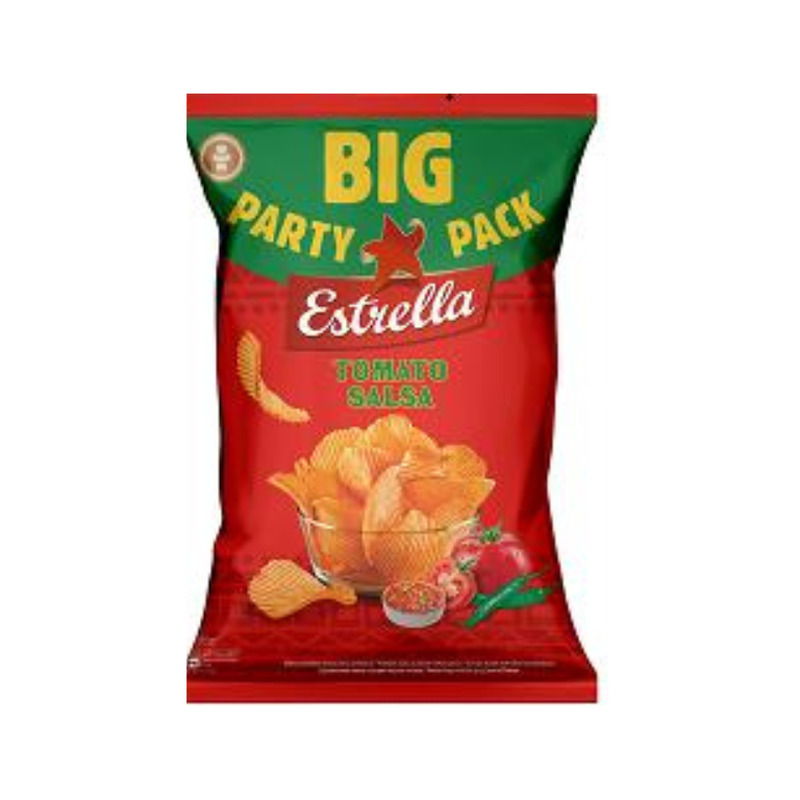 Kartulikrõpsud vürtsika tomati maitselised, ESTRELLA, 250g