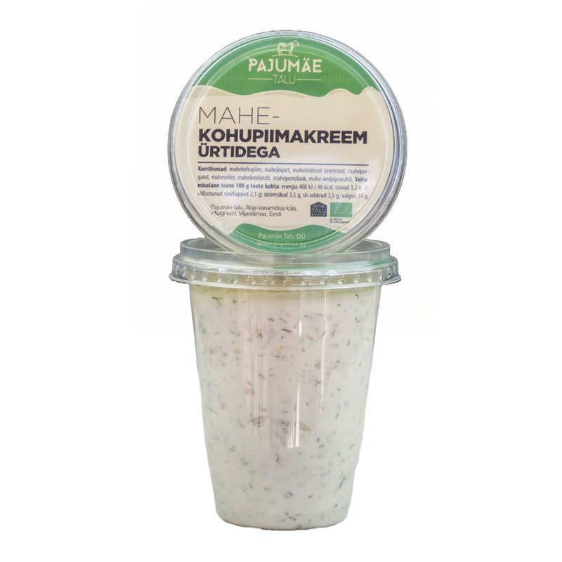 PAJUMÄE TALU Mahe-kohupiimakreem ürtidega 380g