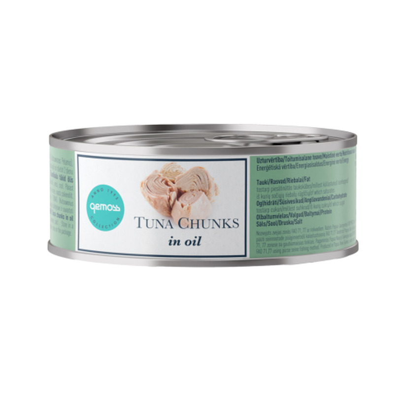 Tuunikala õlis Gemoss 185g/130g