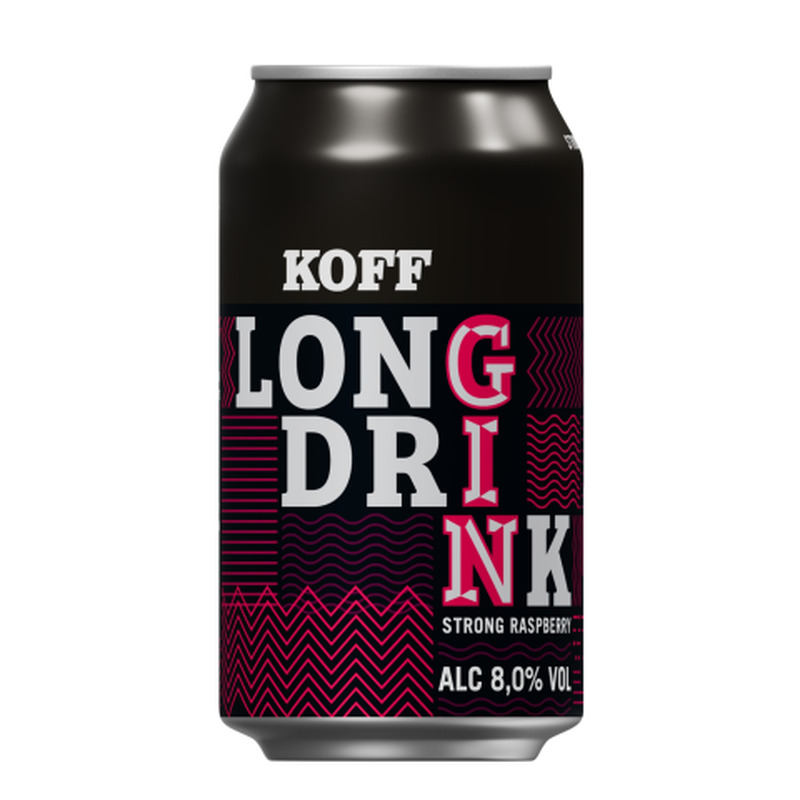Muu alkohoolne jook Koff Strong Grapefruit Raspberry 8%vol 0,33l purk