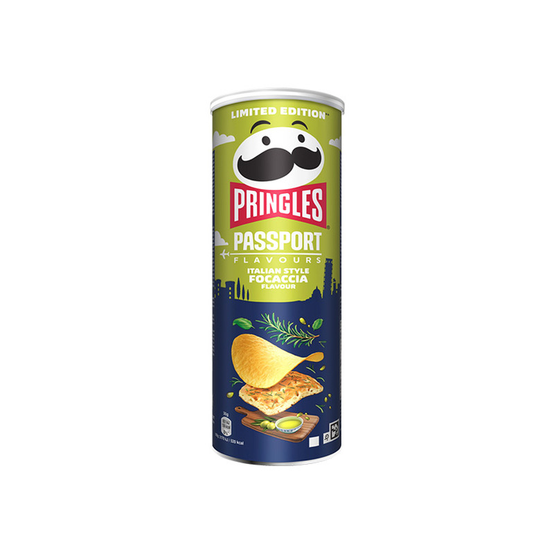 Kartulikrõpsud PRINGLES Itaalia Foccacia 165g