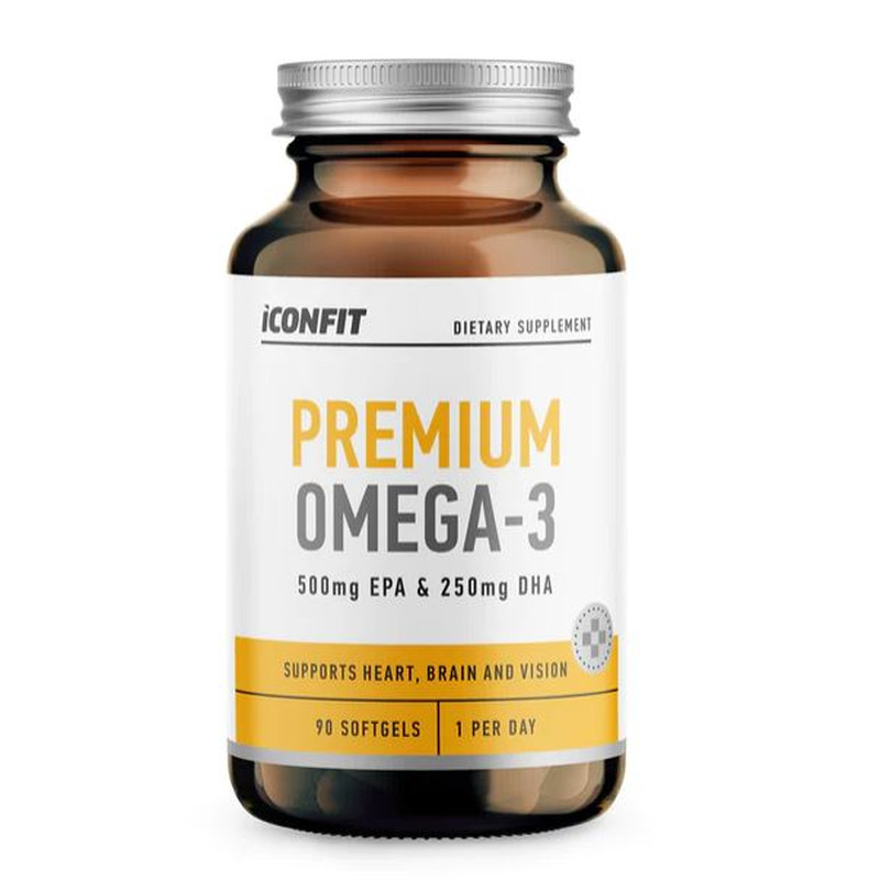 Iconfit Omega 3 Premium 500mg DHA 250mg N90