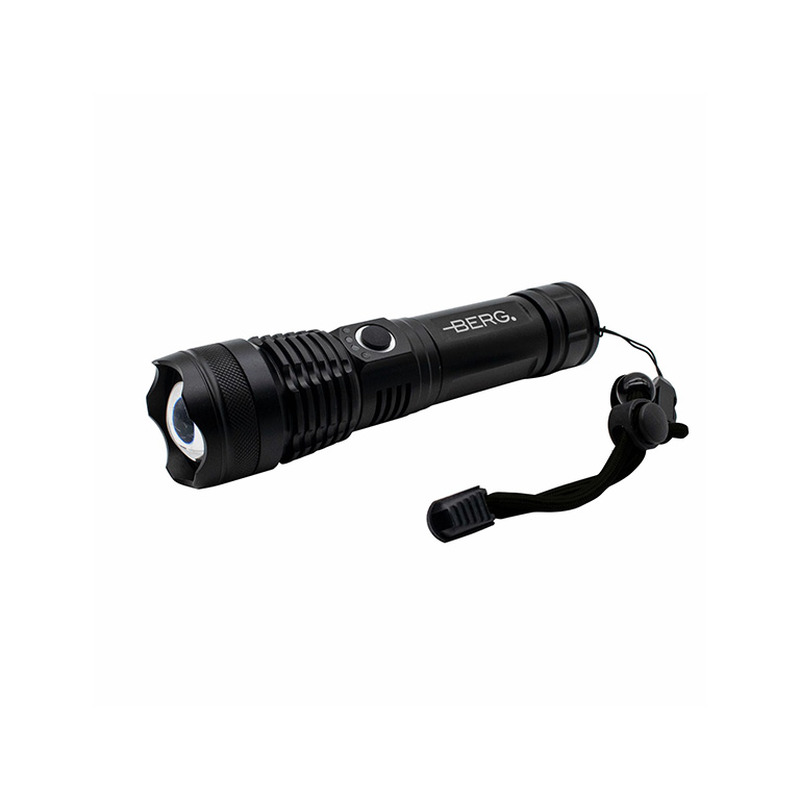 Laetav taskulamp BERG, 20W, 1000lm, hübriid