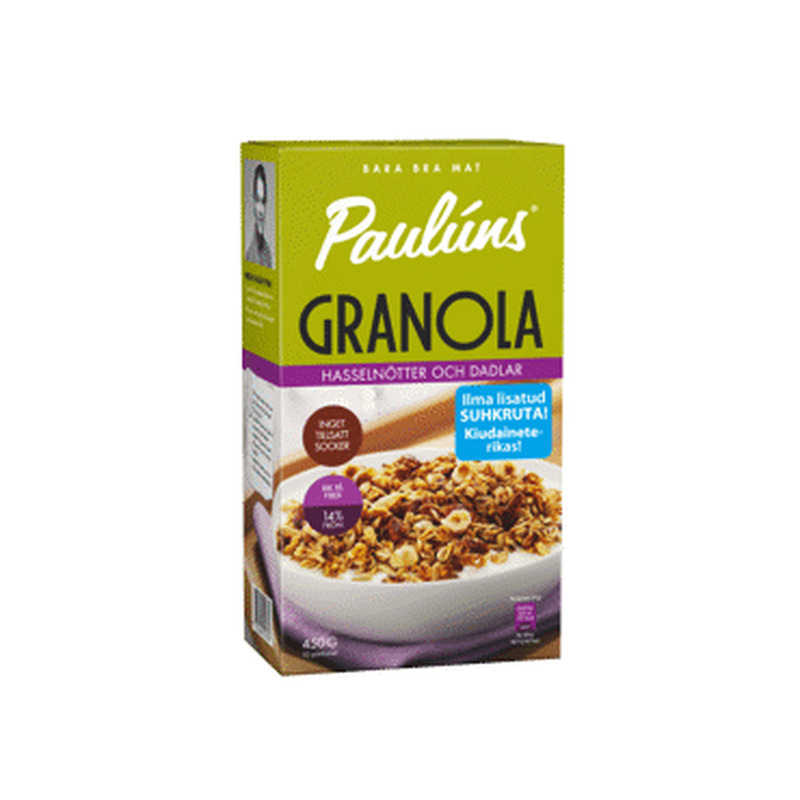 Krõbe müsli sar.pähkl.-datl.PAULUNS 450g