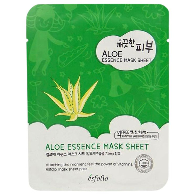 Kangasmask Pure Skind Aloe, ESFOLIO, 1 tk