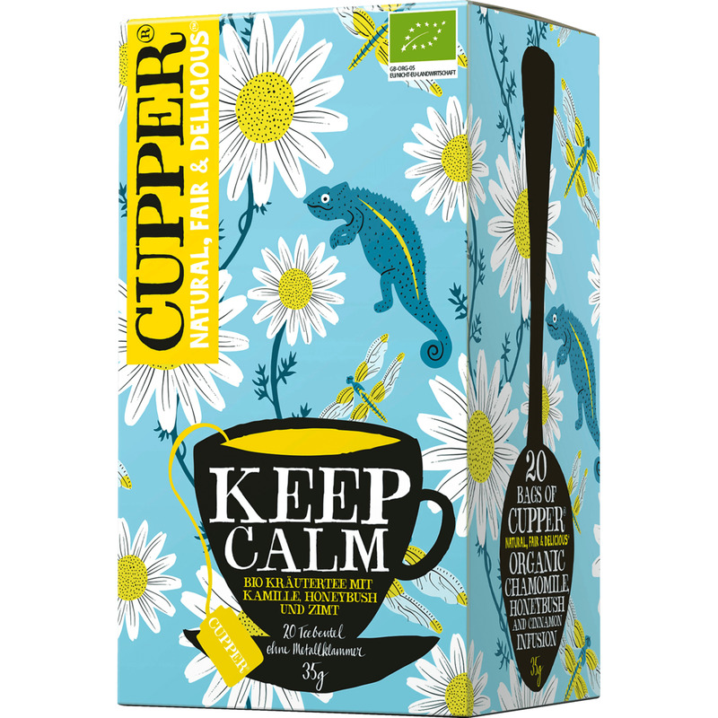CUPPER Keep Calm rahustav tee 20x1,75g(ümbrikus)