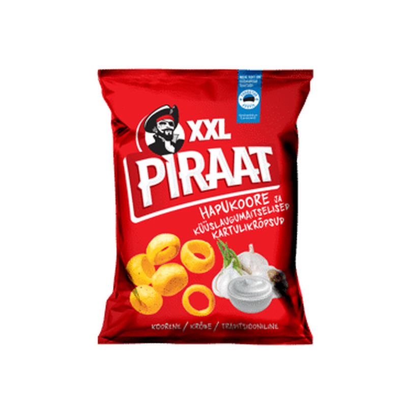 Kar.krõpsud hapuk.küüsl.maits.PIRAAT220g